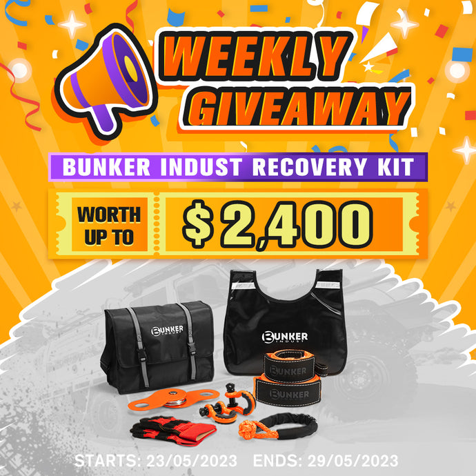 The 13rd Weekly Giveaway & Winner - BUNKER INDUST Recovery Kit
