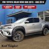 Kut Snake Flares for Toyota Hilux SR SR5 N80 2015 - 2020 ABS